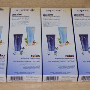 SUPERSMILE Whitening Toothpaste Awake & Relax, Generation Toothbrush, Trial Size